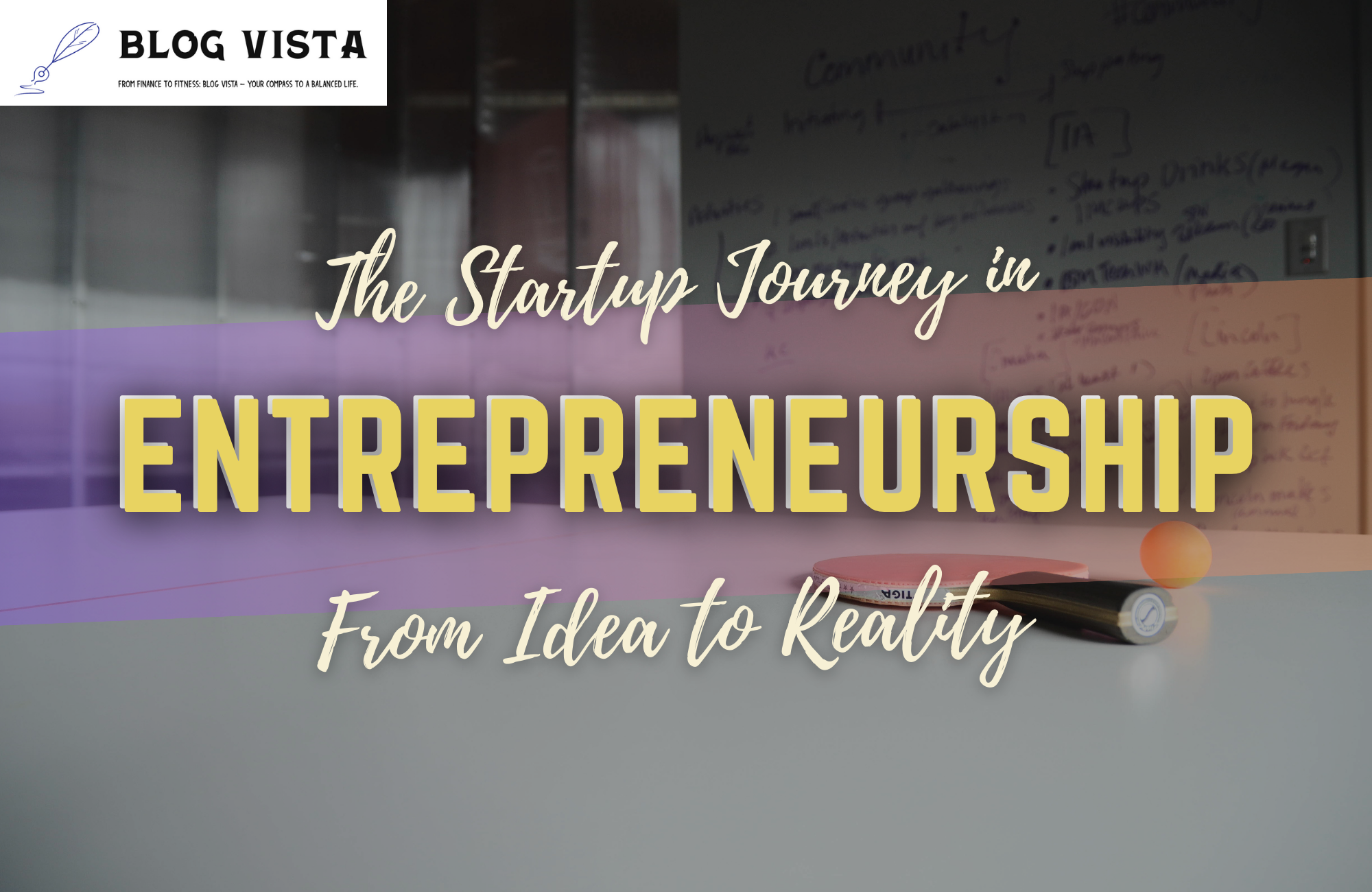 From Idea to Reality: The Startup Journey in Entrepreneurship